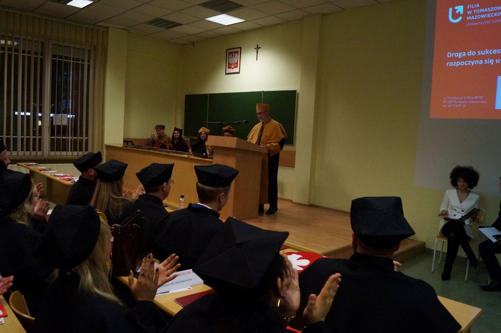 przemówienie dziekana wydziału