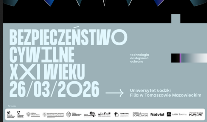 logo tarcze w tle z napisem ogólnopolska konferencja naukowa