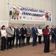 Na zdjęciu przedstawiono Opoczyńskie Targi Pracy i Edukacji