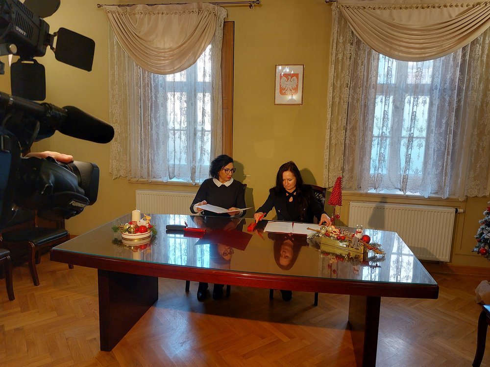 moment podpisania porozumienia