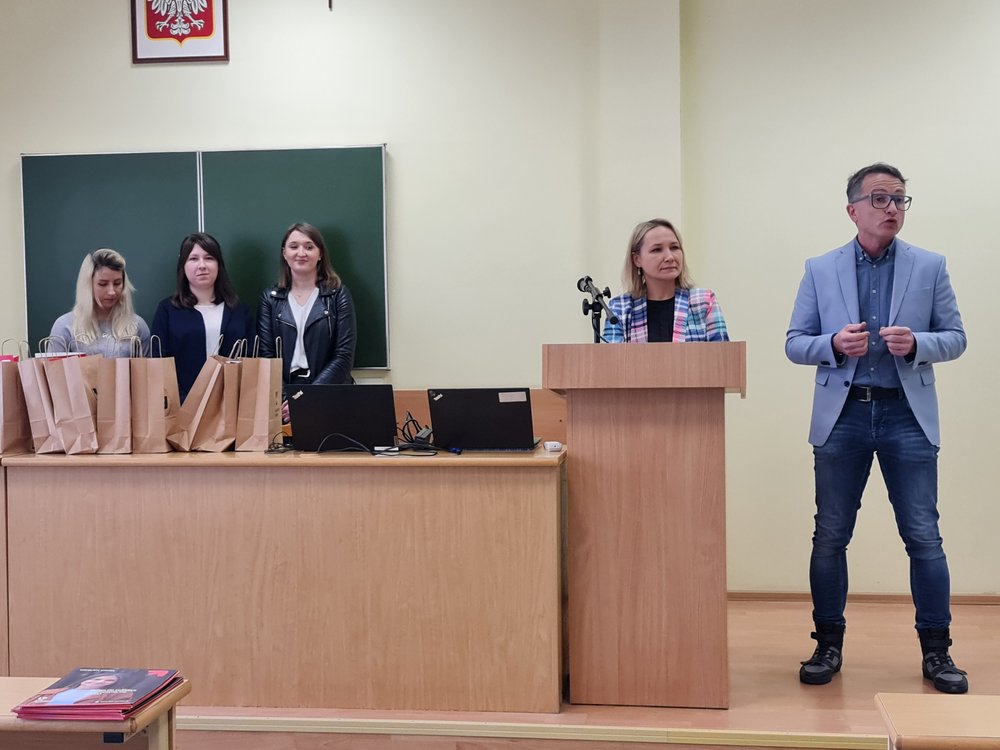 Na obrazku przedstawiona sala wykładowa